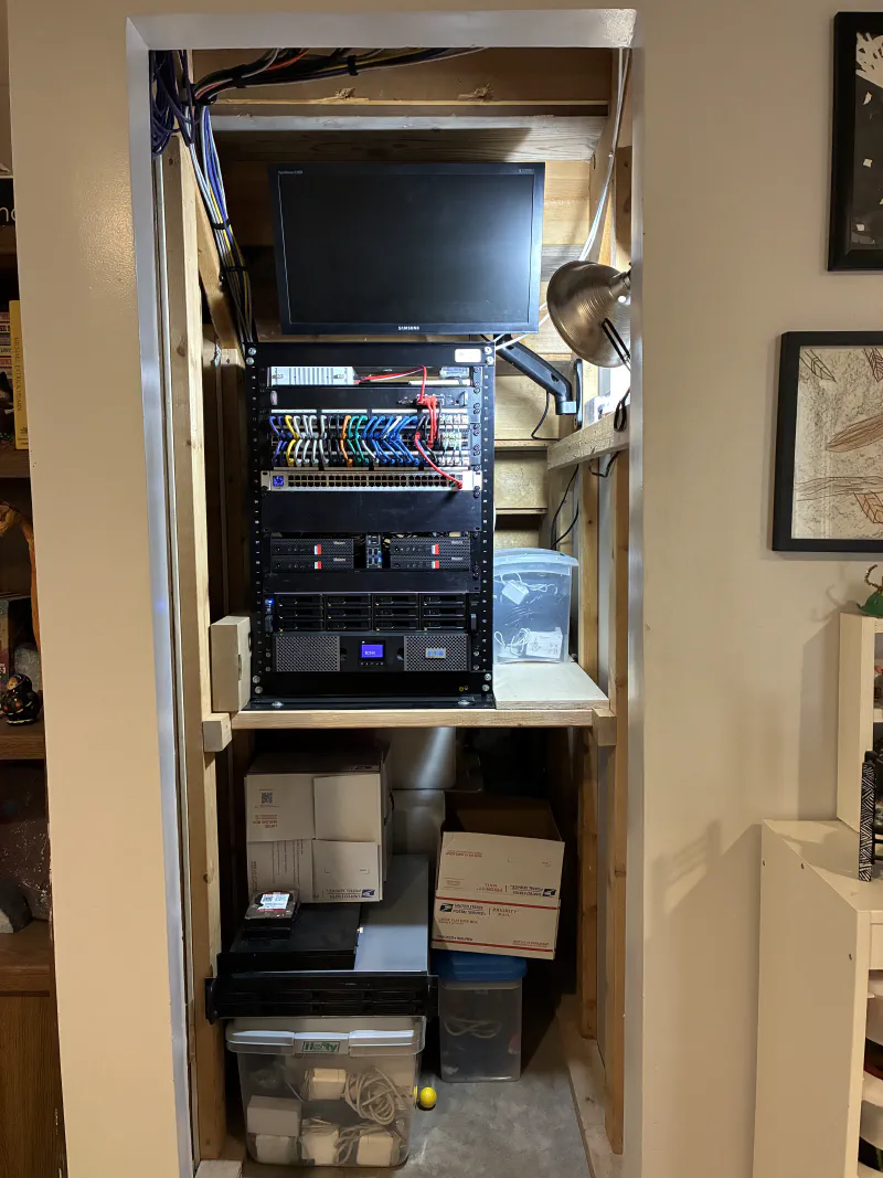 The Rack/Storage/Stairs